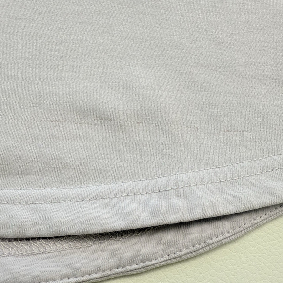 BYLT Shirt Mens S Light Purple Gray Drop Cut Short Sleeve Lux Stretch Gym Casual - Picture 6 of 7